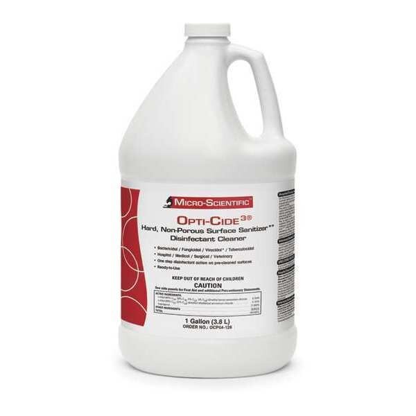 Healthcare Surface Disinfectant, 1 gal. Bottle, Unscented, Micro-Scientific, Mfr#: NEMSI1