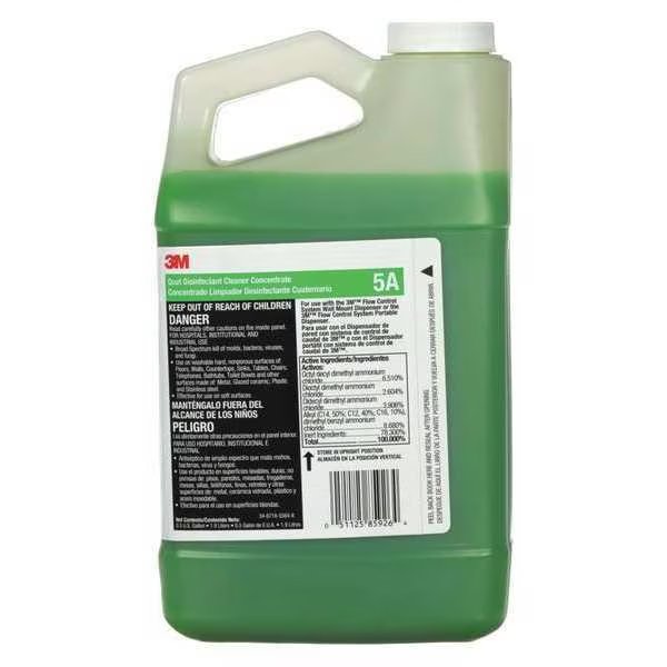 Disinfectant Cleaner Concentrate, 64 oz. Jug, 3M, Mfr#: 5A