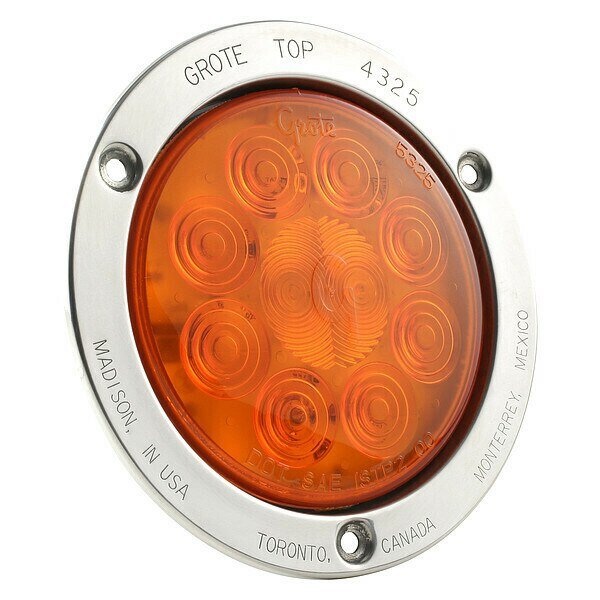 10-Diode Pattern Stop/Tail/Turn LED Lamp, Grote, Mfr#: 53303