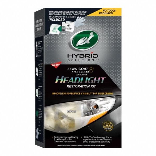 Headlight Restoration Kit, Turtle Wax, Mfr#: 53856