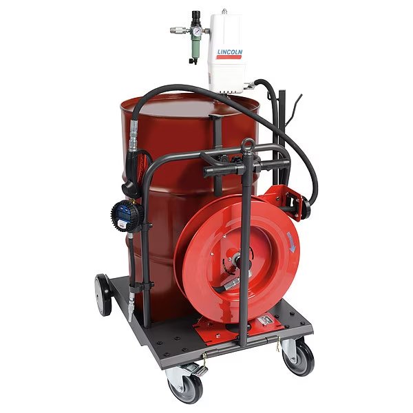 Portable Oil Pump with Gun, 30 ft. Hose, Lincoln, Mfr#: 279092