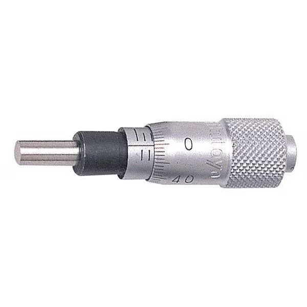 Micrometer Head, 0 to 13mm Range, Steel, Mitutoyo, Mfr#: 148-104-10