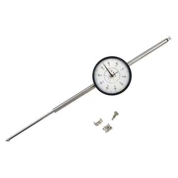 Dial Indicator, 0 to 4" Range, 78mm Dial, Mitutoyo, Mfr#: 3428A-19