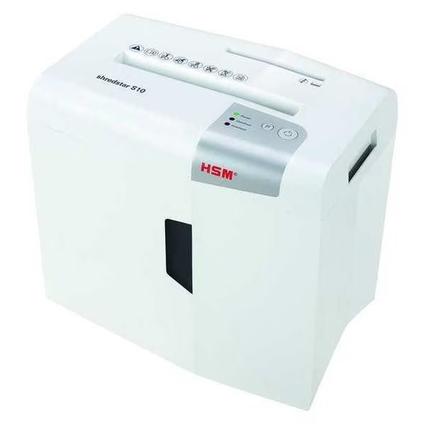 Paper Shredder, Strip-Cut Style, Hsm Of America, Mfr#: shredstar S10