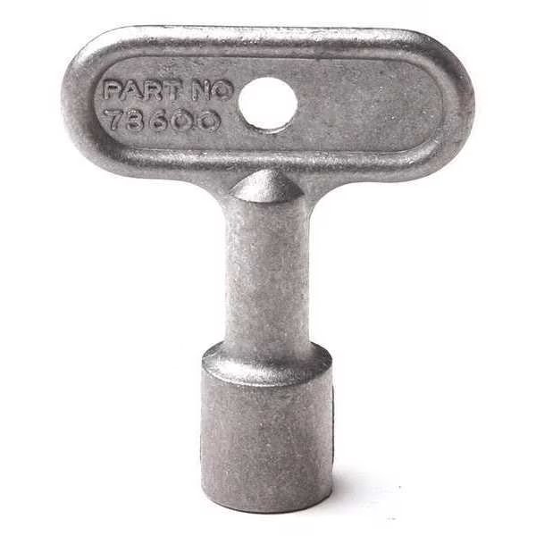 Hydrant Key, Aluminum, Silver, Jay R. Smith Manufacturing, Mfr#: 5619-PART03
