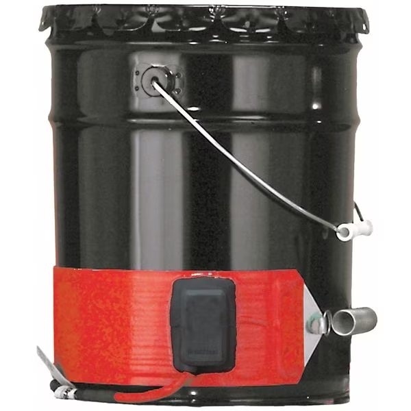 Drum/Pail Heater, Silicone Rubber, 120VAC, 5 Gallon, 550W, 35