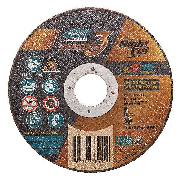 Abrasive Cut-Off Wheel, 4-1/2