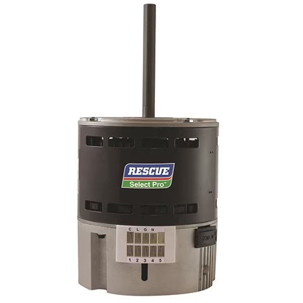 Motor, 1 HP, 1075 rpm, 48Y, 115/208-230V, U.S. Motors, Mfr#: 6653