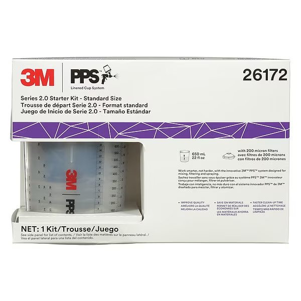 Spray Cup System Kit, 22 fl. oz., 3M, Mfr#: 26172
