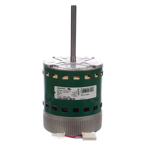 Motor, 1/2 HP, 1050 rpm, 48,120/240V AC, Genteq, Mfr#: 6505V
