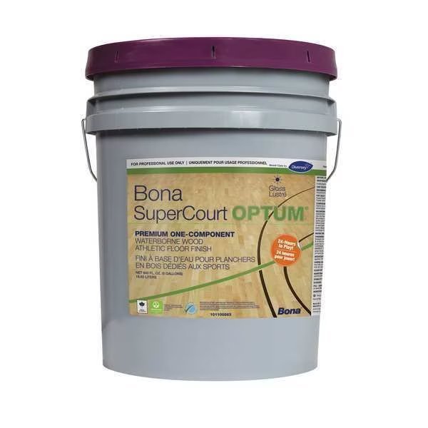 Floor Finish, High Gloss, 5 gal, Bucket, Bona, Mfr#: 101100563