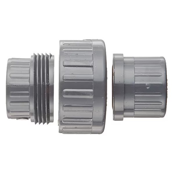 CPVC Threaded CPVC Union, Schedule 80, 2-1/2
