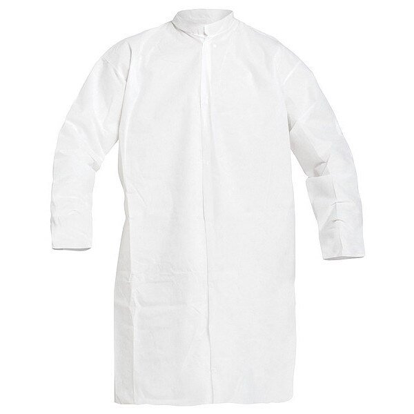 Lab Coat, M, White, ProShield(R), PK30, Dupont, Mfr#: PB267SWHMD003000