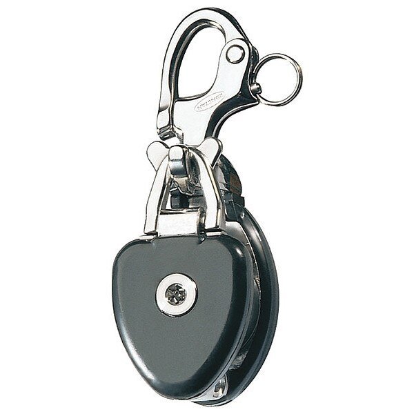 Snatch Block, Wire Rope, 5/8 in Max Cable Size, 2,980 lb Max Load, Powder Coated, EnjoyTool Select, Mfr#: RF6730