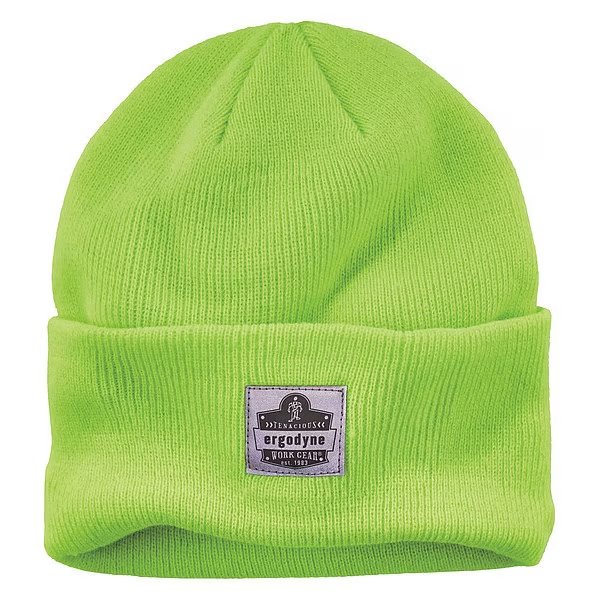Knit Cap, Over The Head, Universal, Lime, N-Ferno By Ergodyne, Mfr#: 6806
