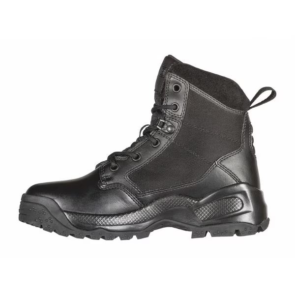 Tactical Boots, 9, R, Black, Plain, Mens, PR, 5.11, Mfr#: 12401