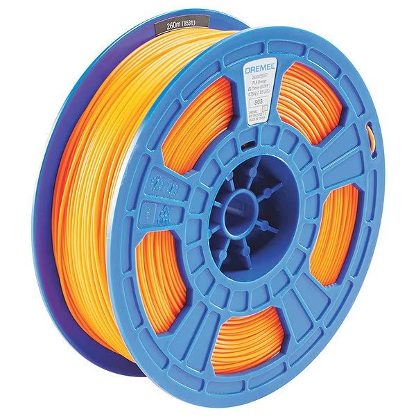 3D Printing Filament, Dremel, Mfr#: PLA-ORA-01