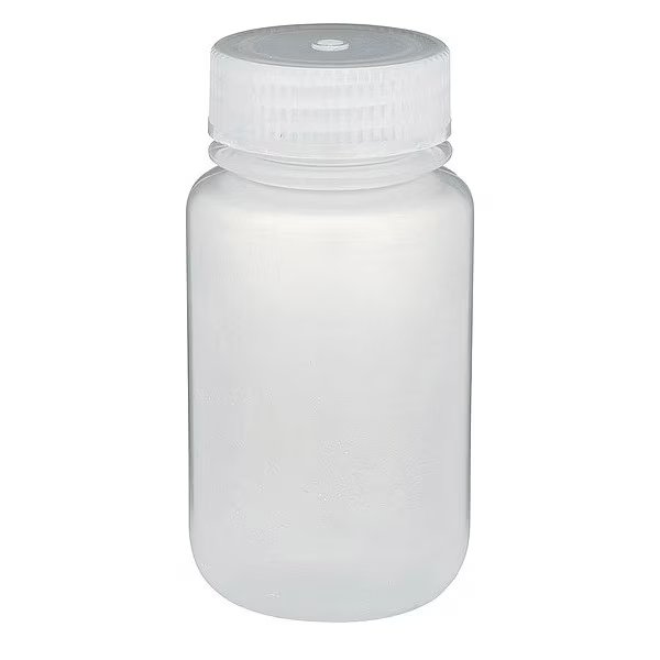 Bottle, Wide Mouth, Round, PP, 125mL, Globe Scientific, Mfr#: 7000125