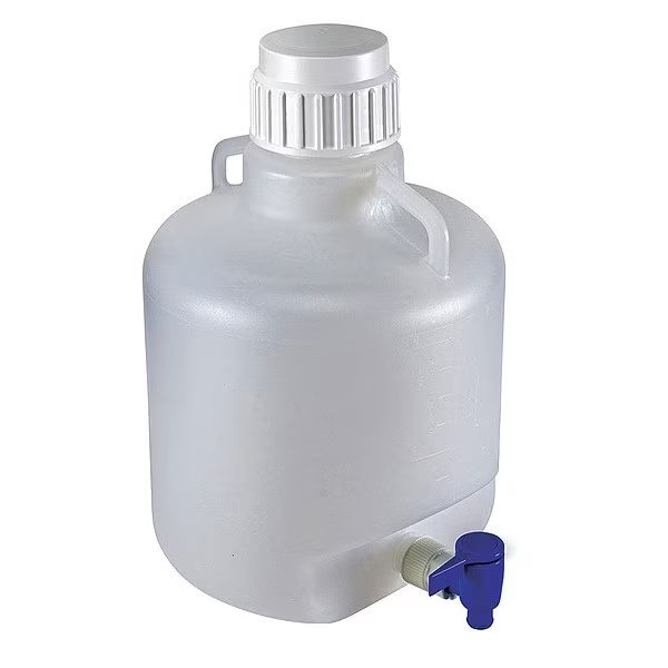 Carboy, 10 L, 390 mm H, Clear, EnjoyTool Select, Mfr#: 7220010