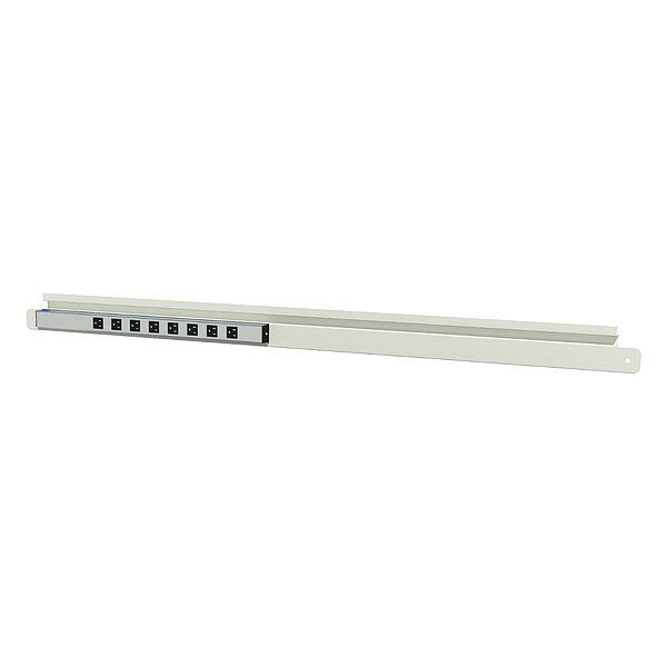 Electrical Outlet Strip and Bin Rail, Instock, Mfr#: GRPT72-ESBRT-2