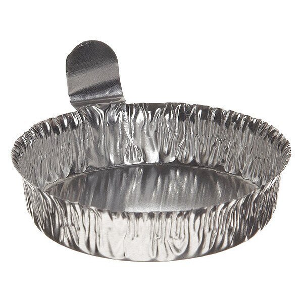 Weighing Dish, Capacity 50mL, Silver, PK100, Heathrow Scientific, Mfr#: HS14521C