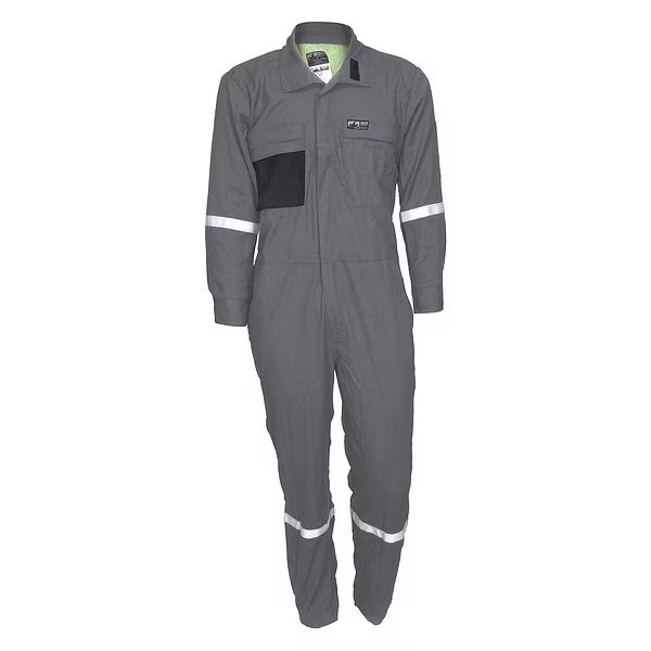Flame-Resistant Coverall, 64 Size, Mcr Safety, Mfr#: SBC101164