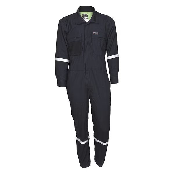 Flame-Resistant Coverall, 62 Size, Mcr Safety, Mfr#: SBC101262T