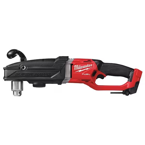 M18 FUEL SUPER HAWG 1/2 in. Right Angle Drill (Tool Only), Milwaukee Tool, Mfr#: 2809-20