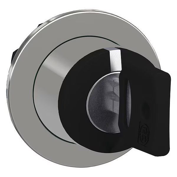 KeyedSelectorSwitch, Black, 3Pos, 30mm, Schneider Electric, Mfr#: ZB4FG04