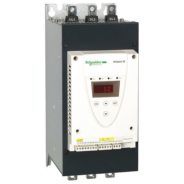 Soft Start, 230 to 440V AC, 170 A, Schneider Electric, Mfr#: ATS22C17Q