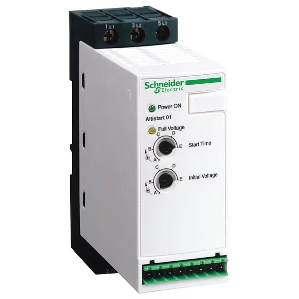 Soft Start, 110 to 480V AC, 25 A, Schneider Electric, Mfr#: ATS01N125FT