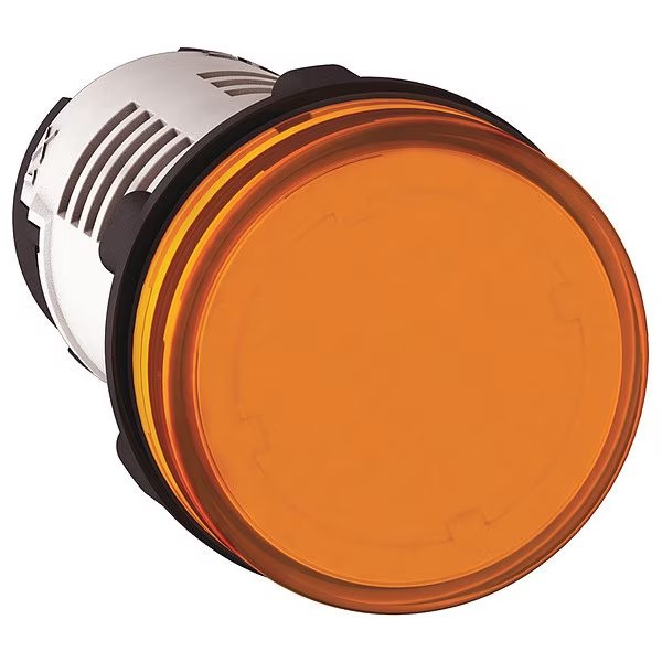 Pilot Light, Orange, LED Lamp Type, Schneider Electric, Mfr#: XB7EV08GP