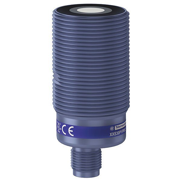 Cylindrical Ultrasonic Sensor, PBT Case, Telemecanique Sensors, Mfr#: XXS30P1PM12