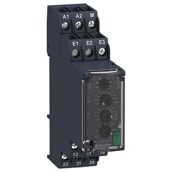 VoltSensingRelay, 5A, 20-80VAC/DC, 12Pin, Schneider Electric, Mfr#: RM22UA31MR