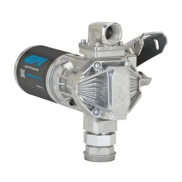 Fuel Transfer Pump, 12V DC, 20 gpm Max. Flow Rate , 3/8 HP, Cast Aluminum, 1 in NPT Inlet, Gpi, Mfr#: G20-012PO