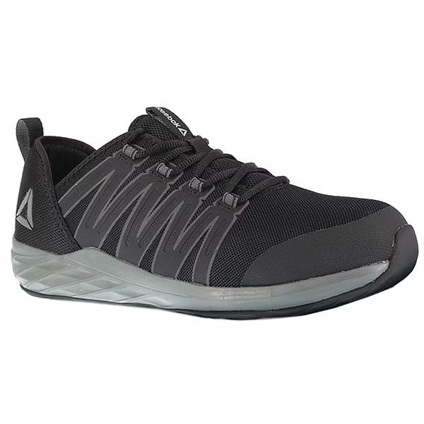Athletic Shoe, W, 8 1/2, Black, PR, Reebok, Mfr#: RB211
