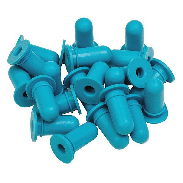 Filler, Rubber, 1mL Cap., 1.1" H, PK24, Heathrow Scientific, Mfr#: HS20629A