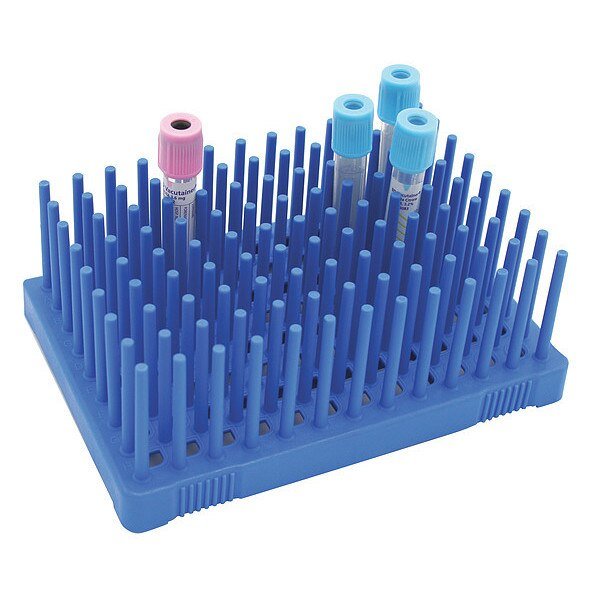 Test Tube Rack, 96 Compartments, PK2, Heathrow Scientific, Mfr#: HS24312B