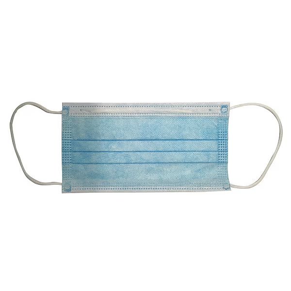 Disposable Face Mask: Universal Mask Size, Dual, Non-Adj., Nose Clip, Flat-Fold, Blue, 50 Pack, EnjoyTool Select, Mfr#: 56JD44