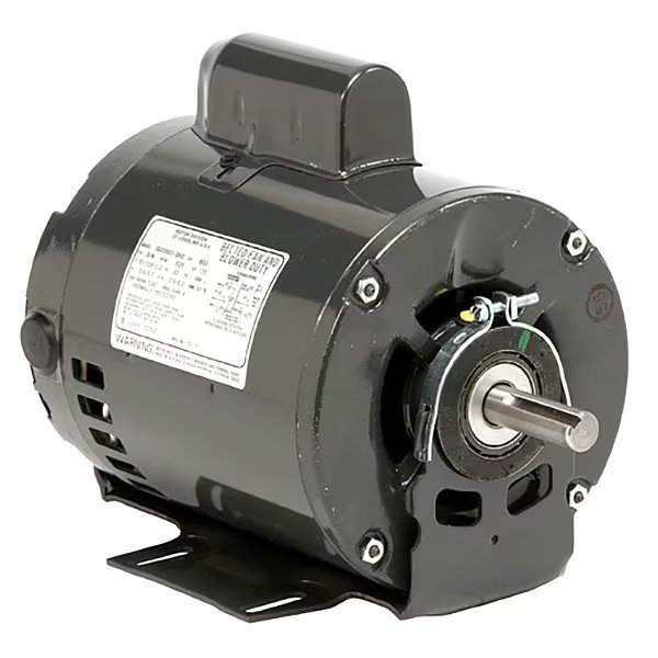 Capacitor-Start/Run General Purpose Motor, 1/4 HP, 48 Frame, 115/230V AC Voltage, U.S. Motors, Mfr#: D14CPA2P49