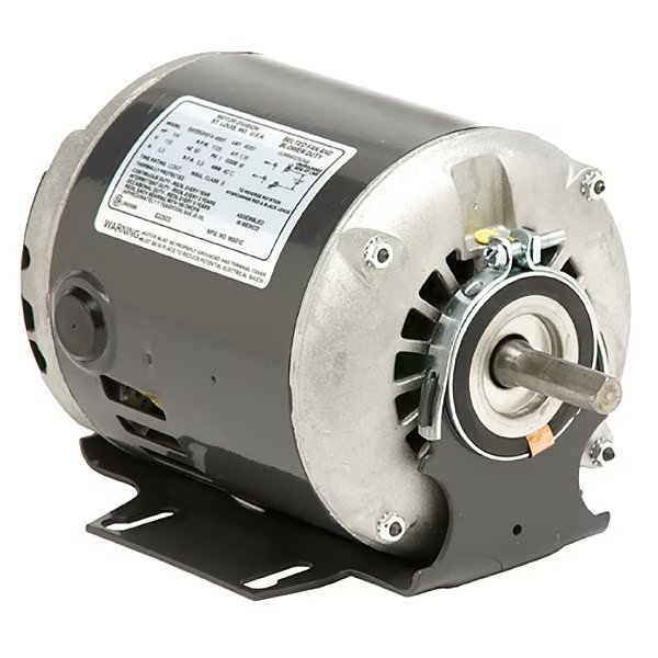 Motor, 1/6 HP, 48Z Frame, 115V AC, U.S. Motors, Mfr#: D16B2N4Z9