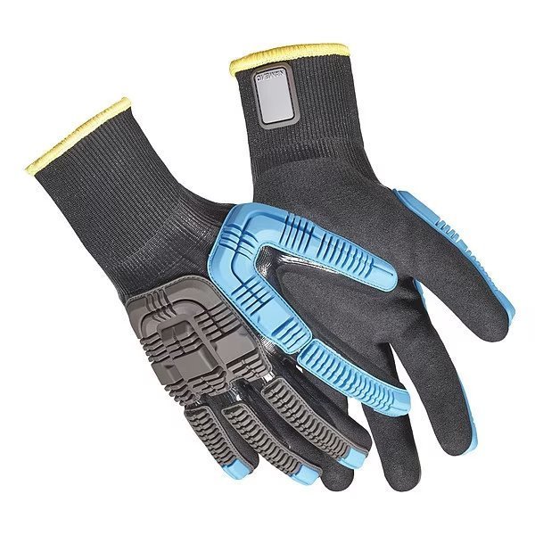 Knit Gloves, A4 Cut Level, 18 ga, Black, XL ( 10 ), Honeywell, Mfr#: 41-4438BL/10XL