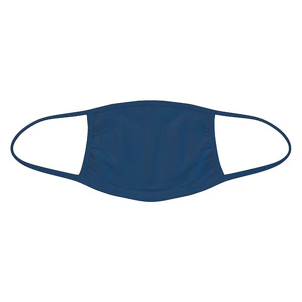 Face Mask, Navy, Cotton, Resuable, PK10, International Enviroguard, Mfr#: 2904N-PK
