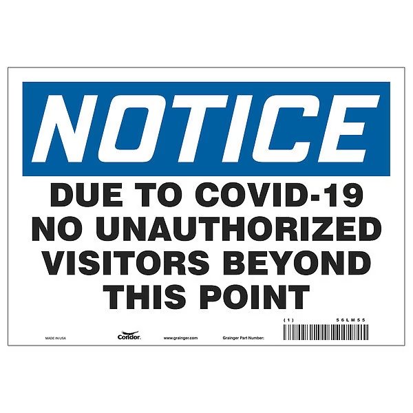 Sign, Aluminum, 7