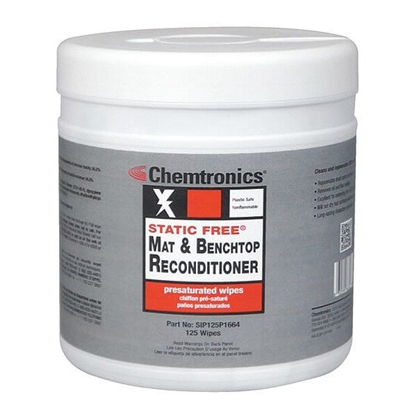 Detergent, 125 ct, 6 pH Max, Chemtronics, Mfr#: SIP125P1664