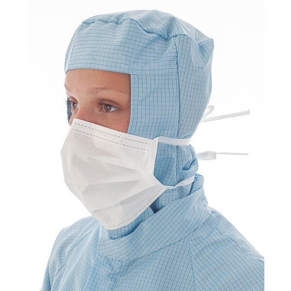Disposable Procedural Face Mask, Universal, 500PK, Bioclean, Mfr#: MTA210-1