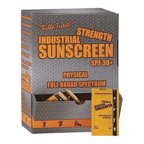 Industrial Sunscreen, PK100, Industrial Sunscreen, Mfr#: ICSSF-30+FF-100