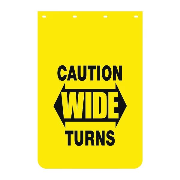 Mudflap, Caution Wide Turns, 24