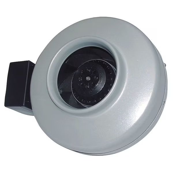 Centrifugal Duct Fan, In-line, 120V, 4