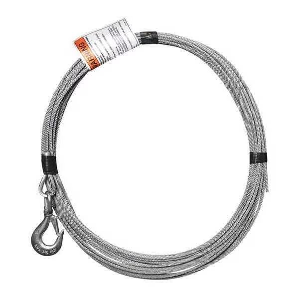 Cable Assembly, Galvanized, 3/16